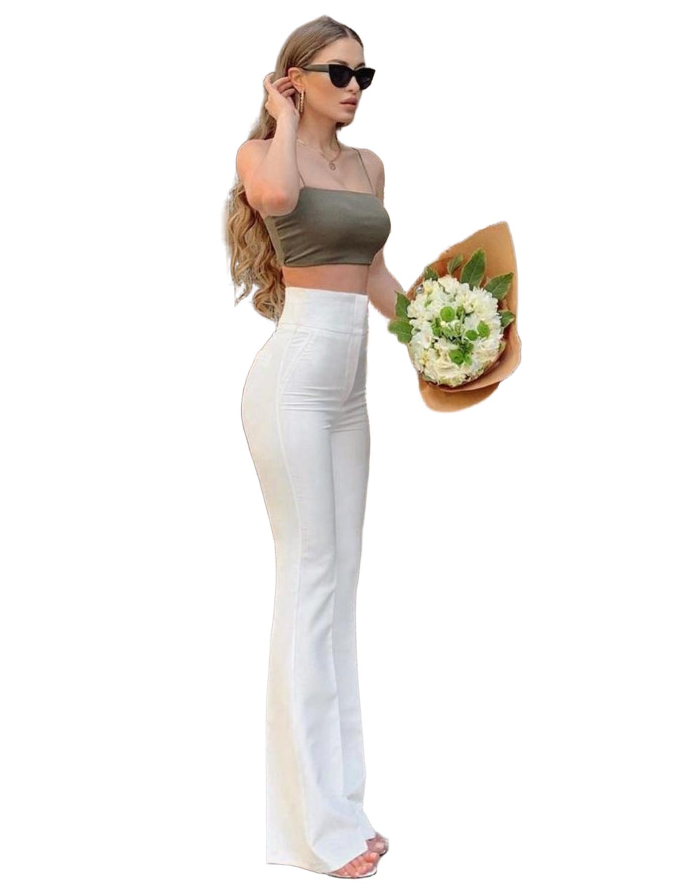 ELEGANCKIE DZWONY Z WYSOKIM STANEM