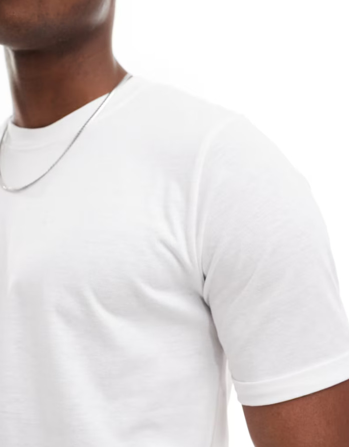 BIAŁY T-SHIRT BASIC