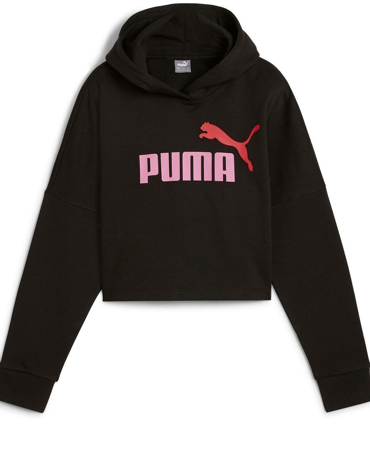 PUMA DZIEWCZĘCA  KRÓTKA BLUZA Z KAPTUREM 671134
