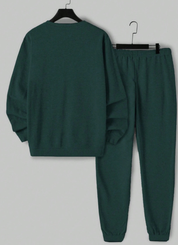 zielona bluza nadruk 