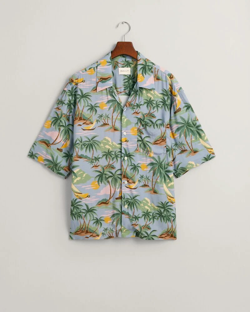 KOSZULA Z KRÓTKIM RĘKAWEM PRINT HAWAII