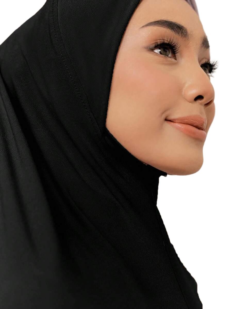czarna chusta hijab 