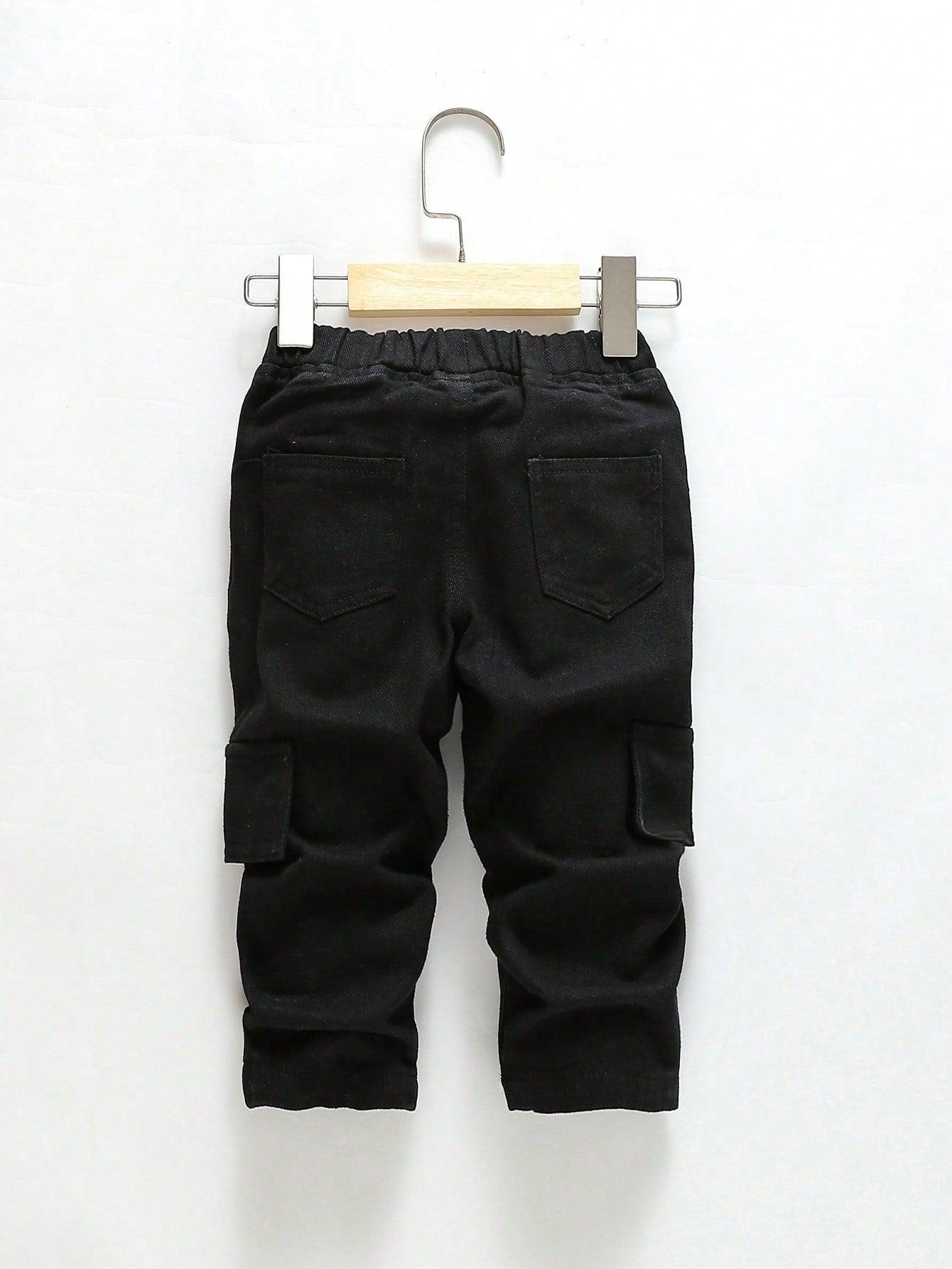 czarne spodnie jeans