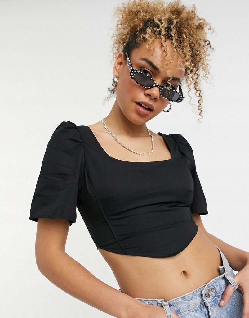 CZARNY TOP BASIC 