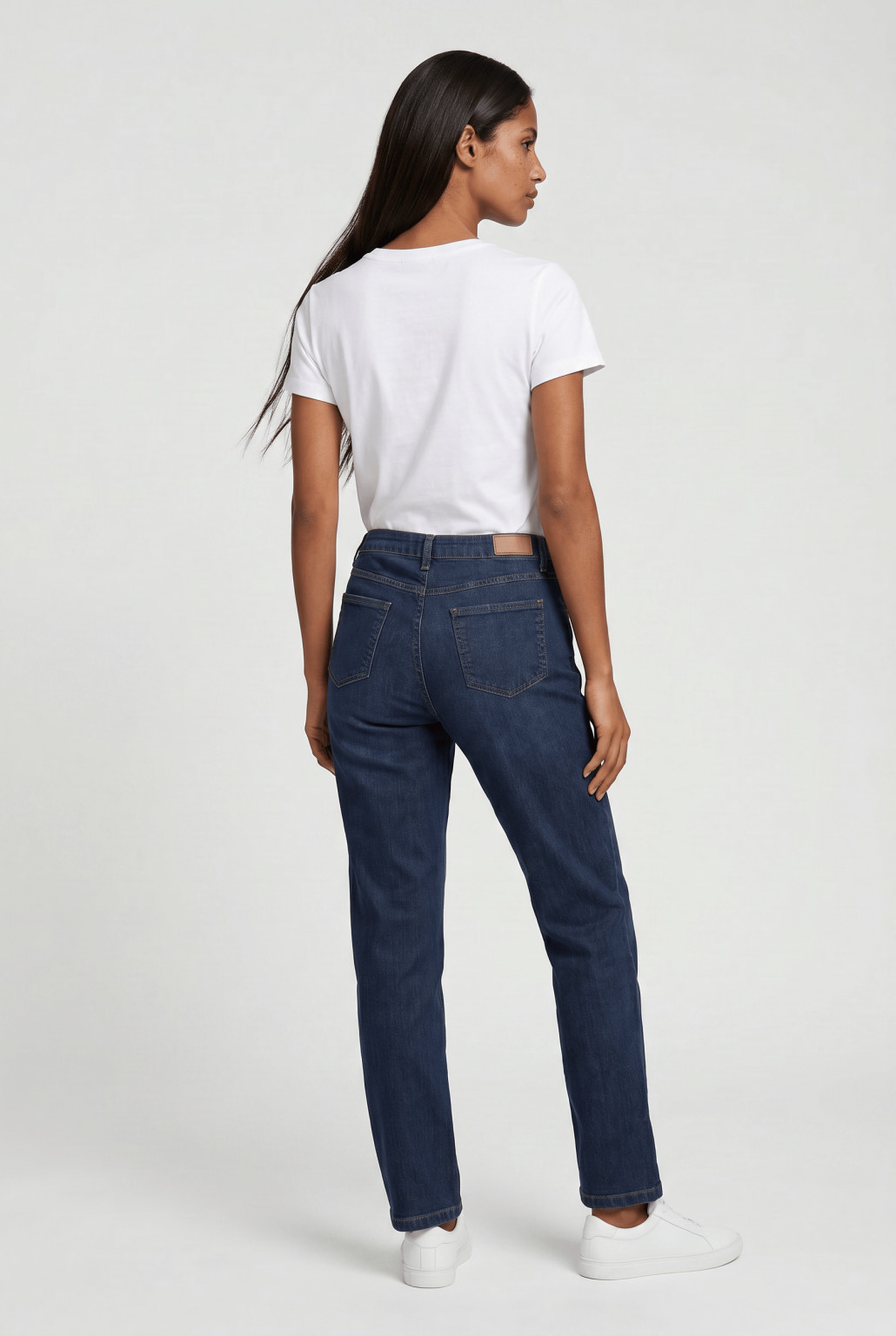 PROSTE SPODNIE JEANS