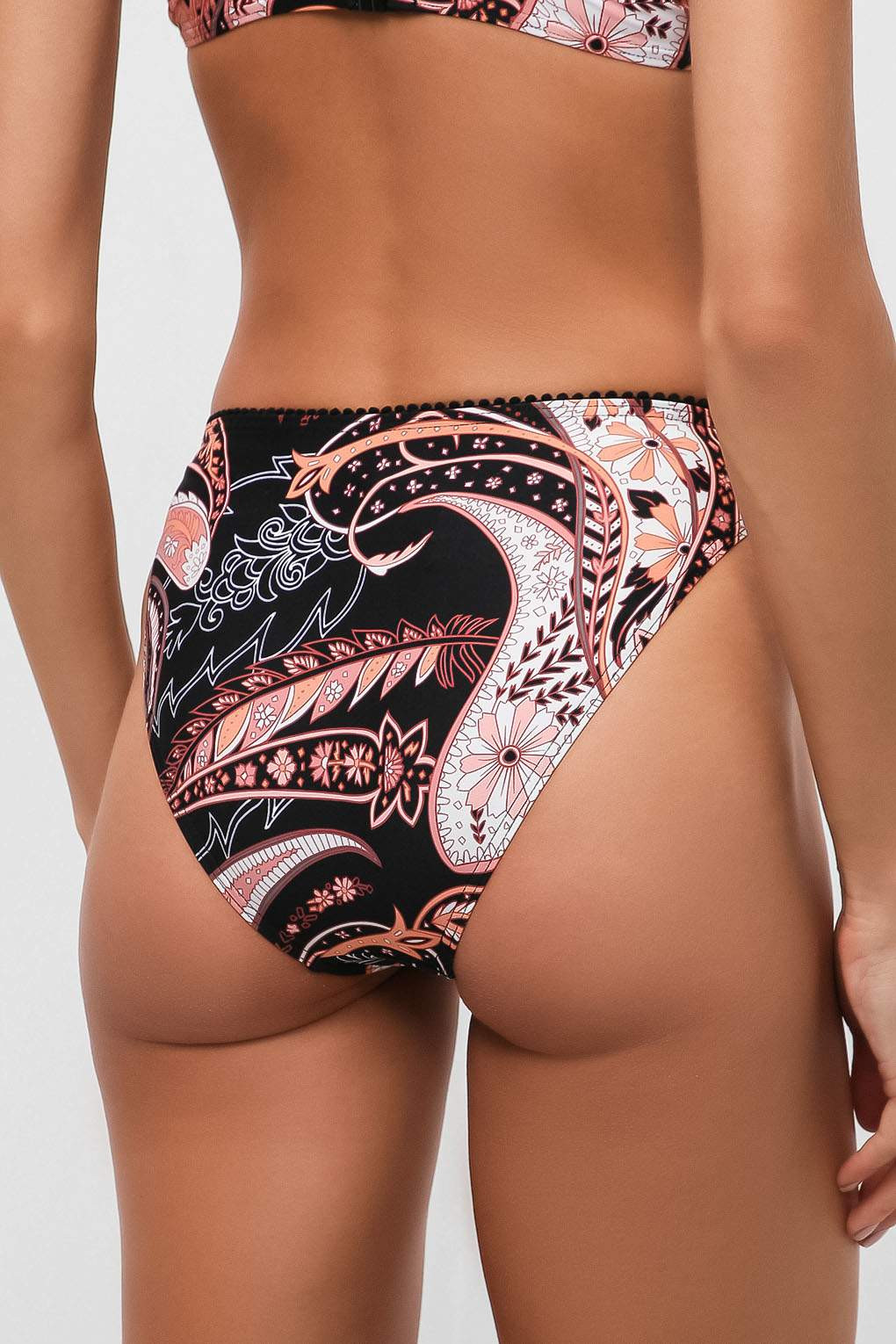 DÓŁ OD BIKINI WIĄZANIE wzór