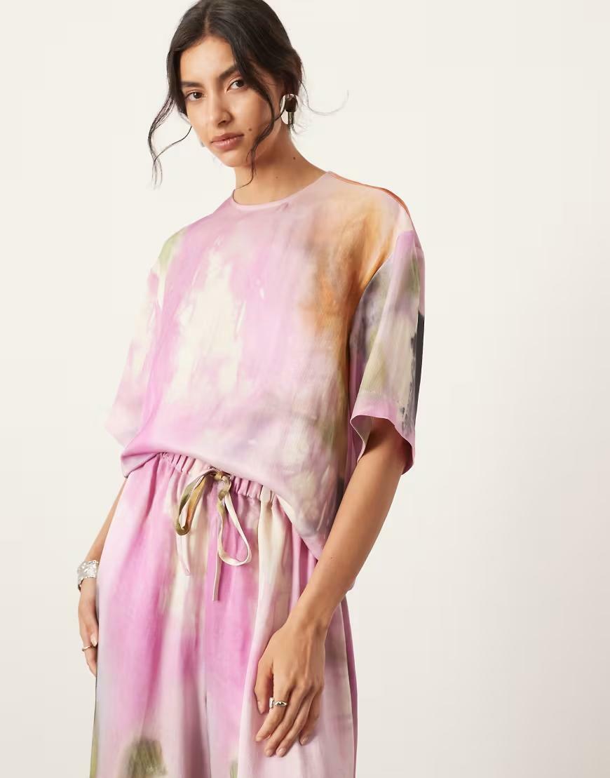 BLUZKA OVERSIZE WZÓR