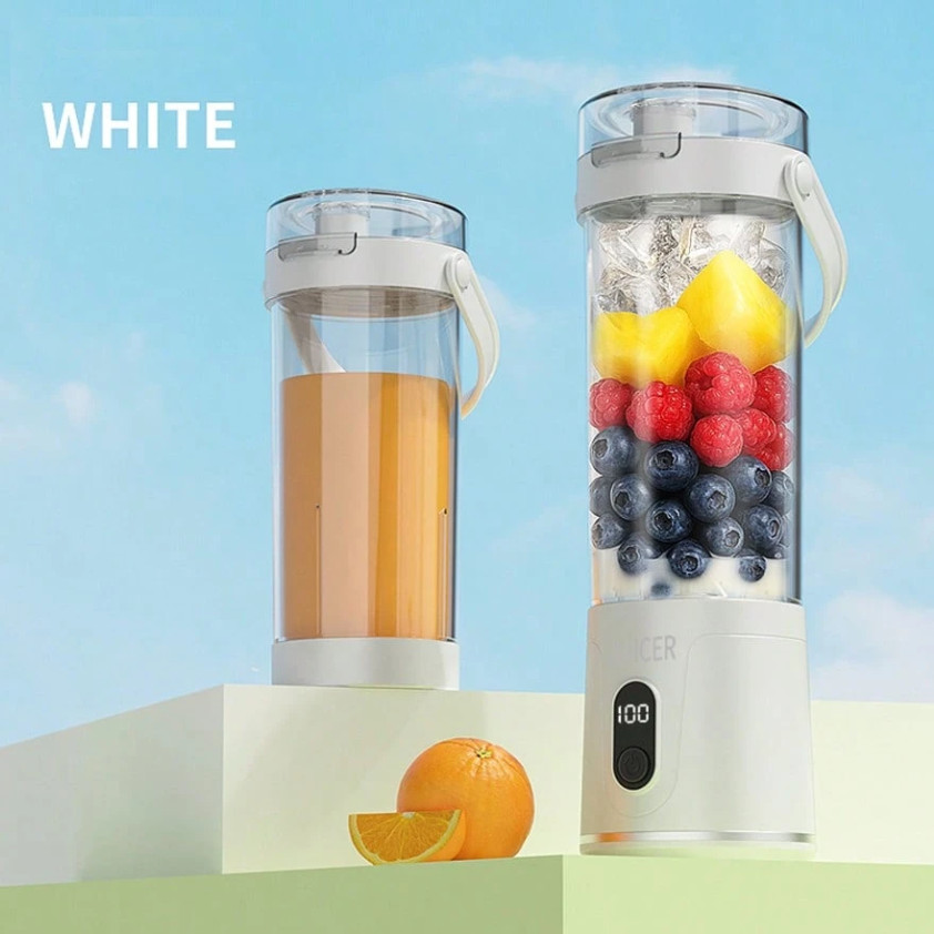 BIAŁY PRZENOŚNY BLENDER