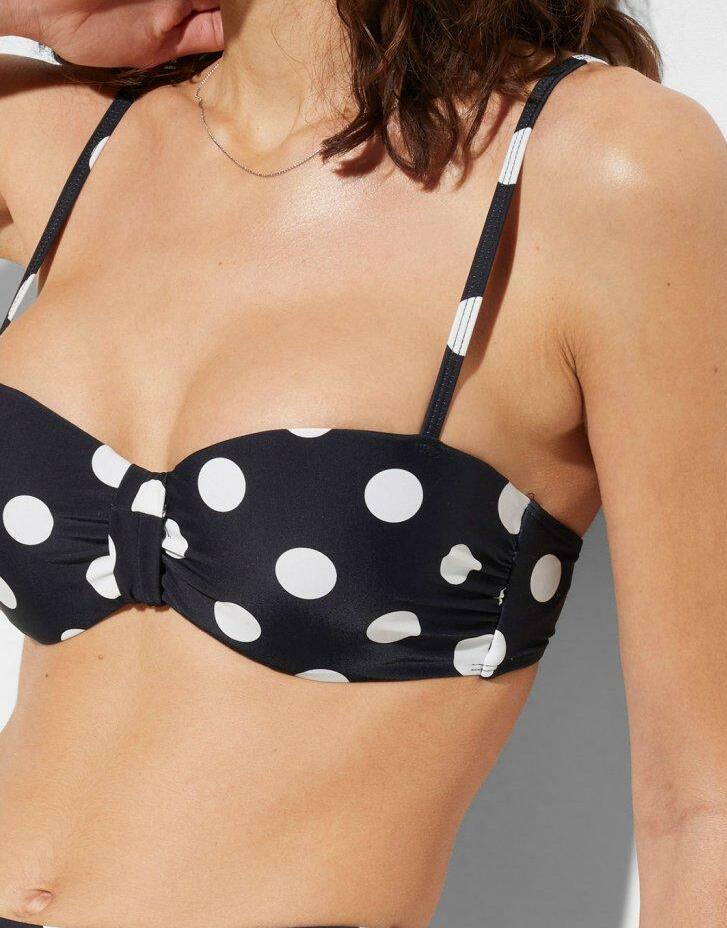 GÓRA OD BIKINI W GROSZKI