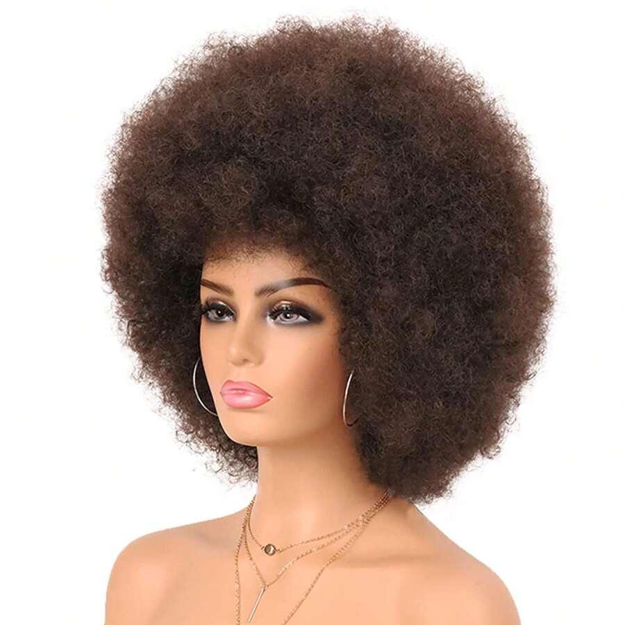 peruka włosy syntetyczne afro