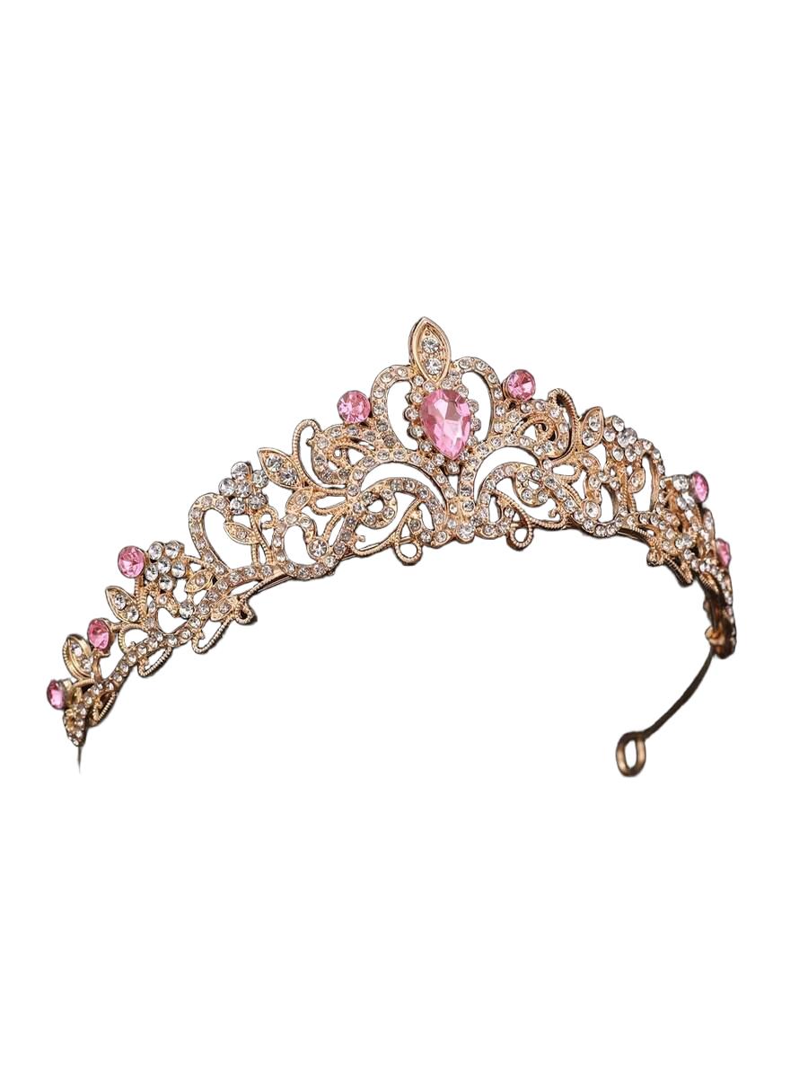 ZŁOTA TIARA ZDOBIENIE