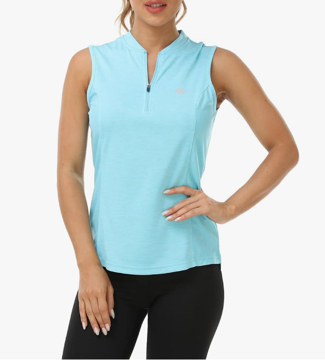 NIEBIESKI TOP Sportowy