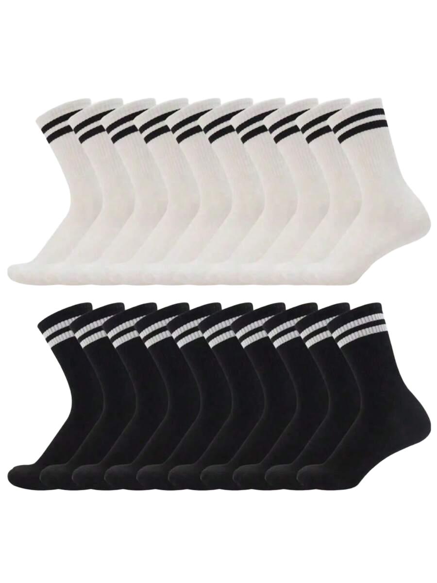 SKARPETY WZÓR PASKI 10-PACK