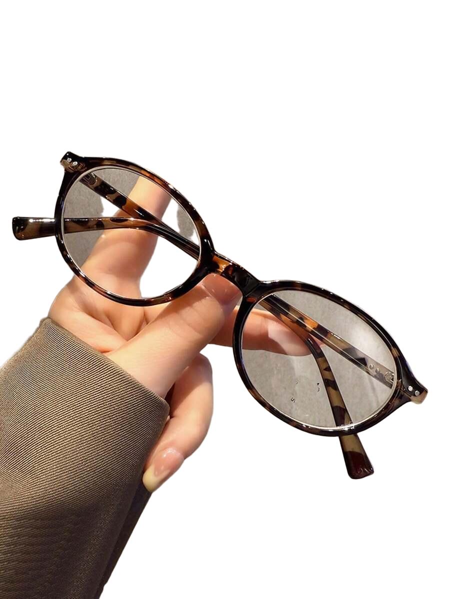 brązowe okulary zerówki