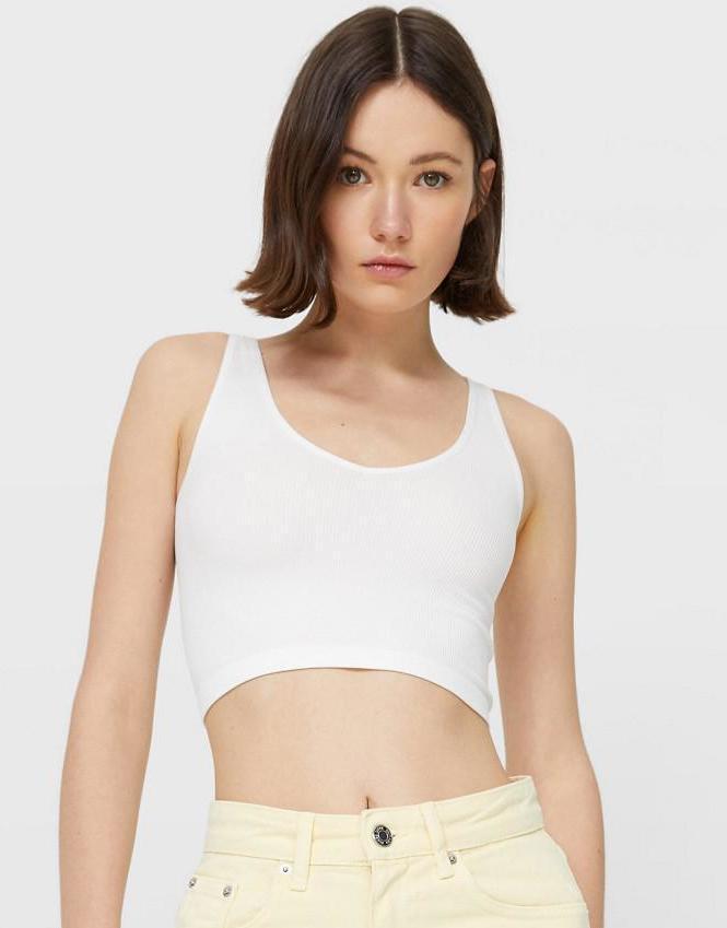CROP TOP PRĄŻKI