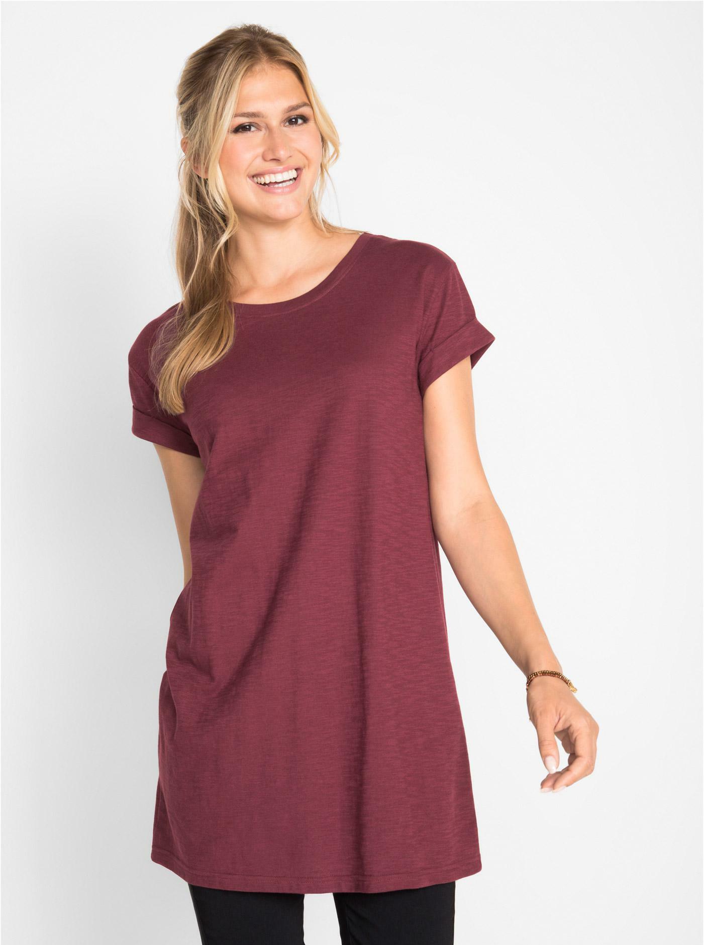 DŁUGI T-SHIRT CASUAL 