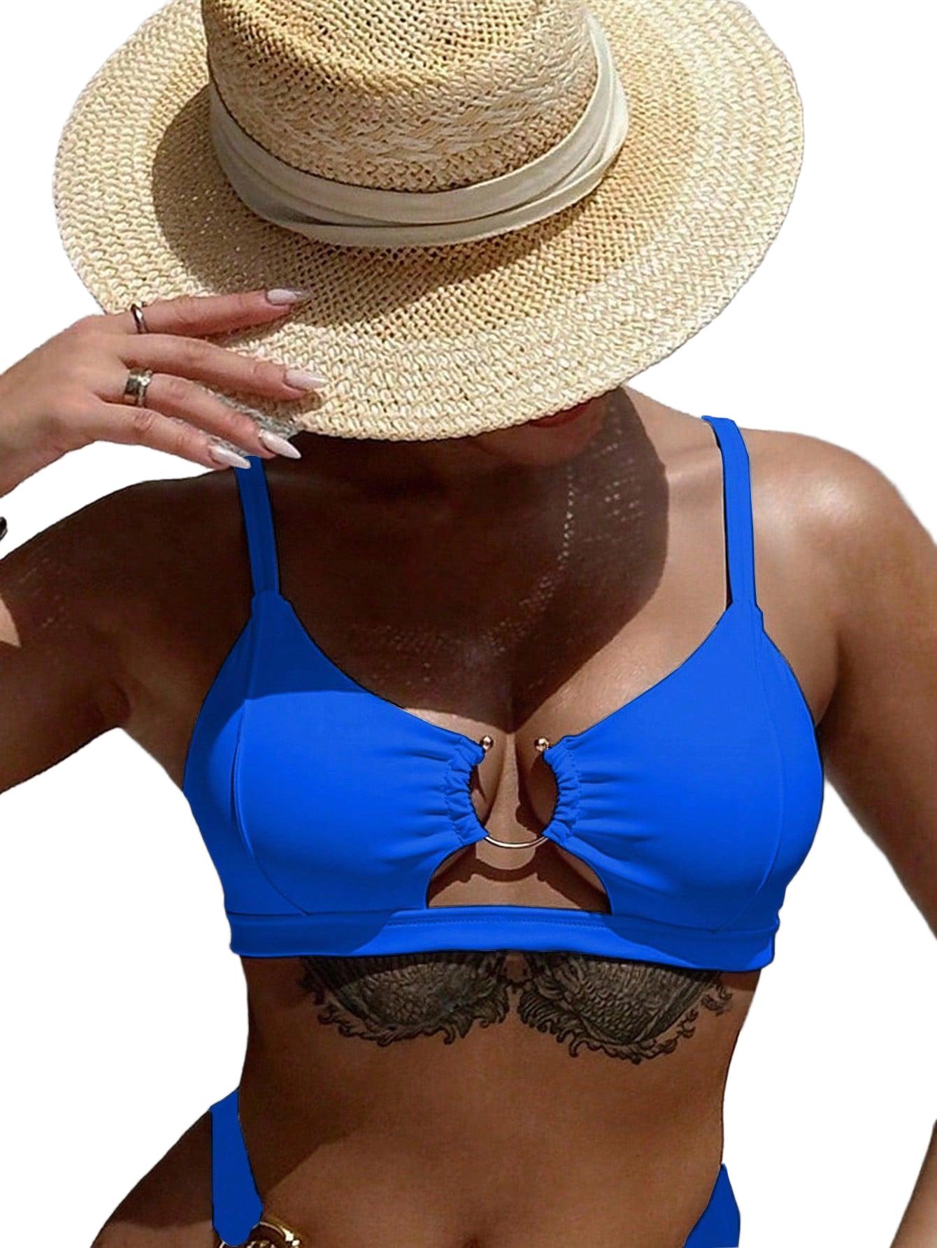 GÓRA OD BIKINI NA RAMIĄCZKACH 