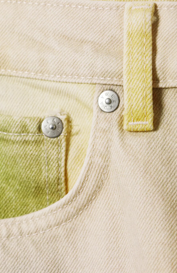 SPODNIE JEANS print
