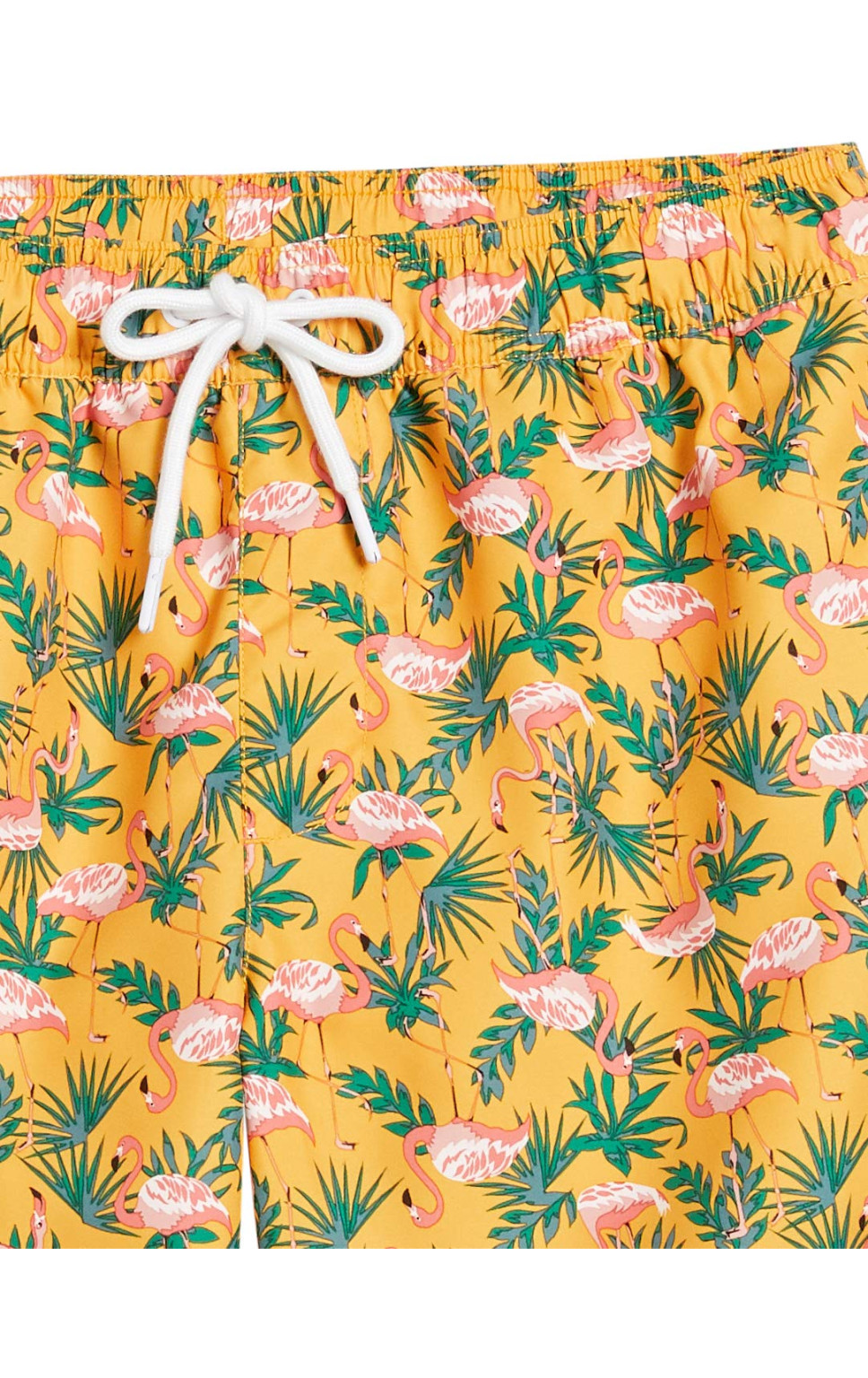 KĄPIELÓWKI TROPICAL PRINT FLAMING WIĄZANIE