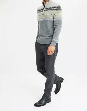 SWETER MĘSKI W NORWESKI WZÓR