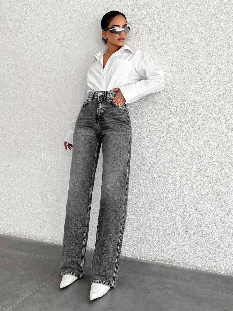 JEANSY WYSOKI STAN 