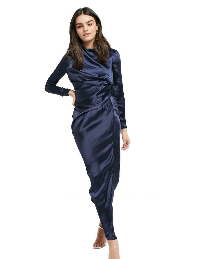 DRAPOWANA SUKIENKA MAXI