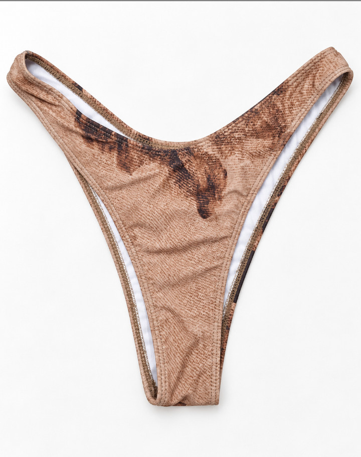 DÓŁ OD BIKINI ANIMAL PRINT