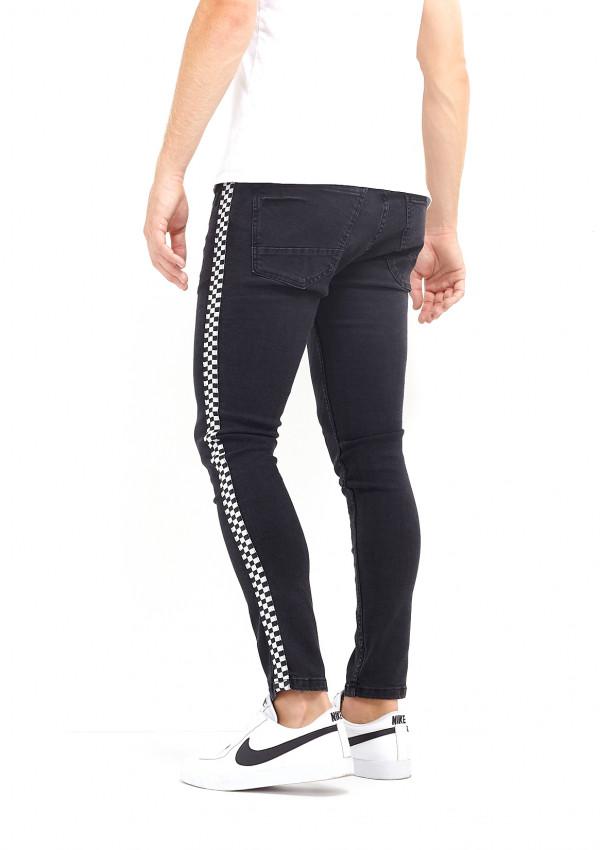 SPODNIE JEANS LAMPASY