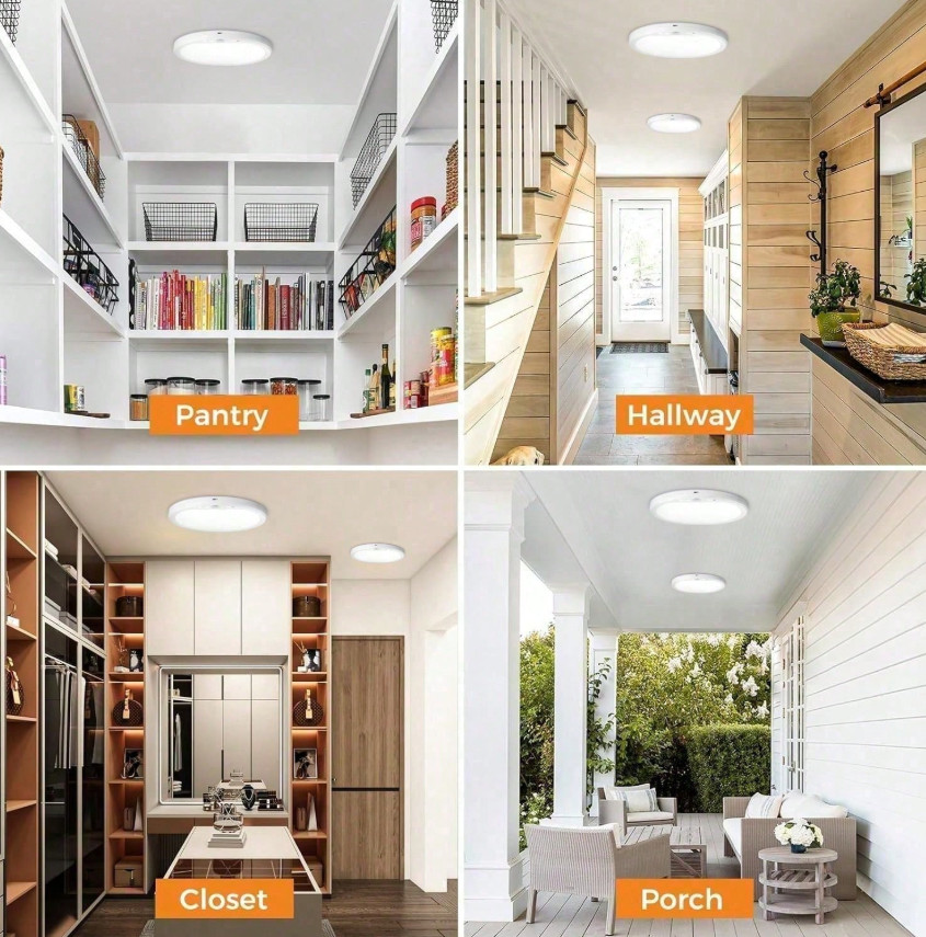 LAMPA SUFITOWA Z CZUJNIKIEM RUCHU
