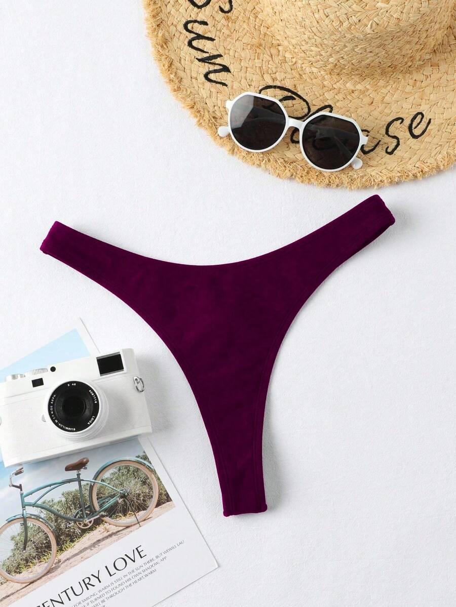 FIOLETOWY DÓŁ OD BIKINI