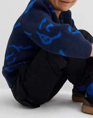 SWETER DZIECIĘCY Z DŁUGIM RĘKAWEM