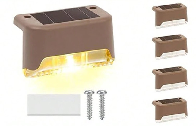 OGRODOWE LAMPKI SOLARNE 4-pack