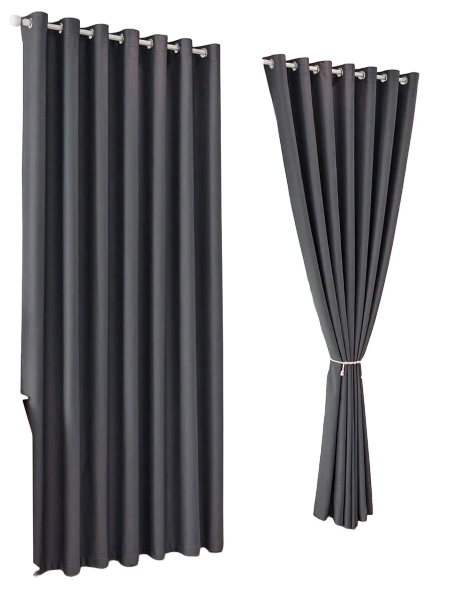 SZARA ZASŁONA 2-PACK