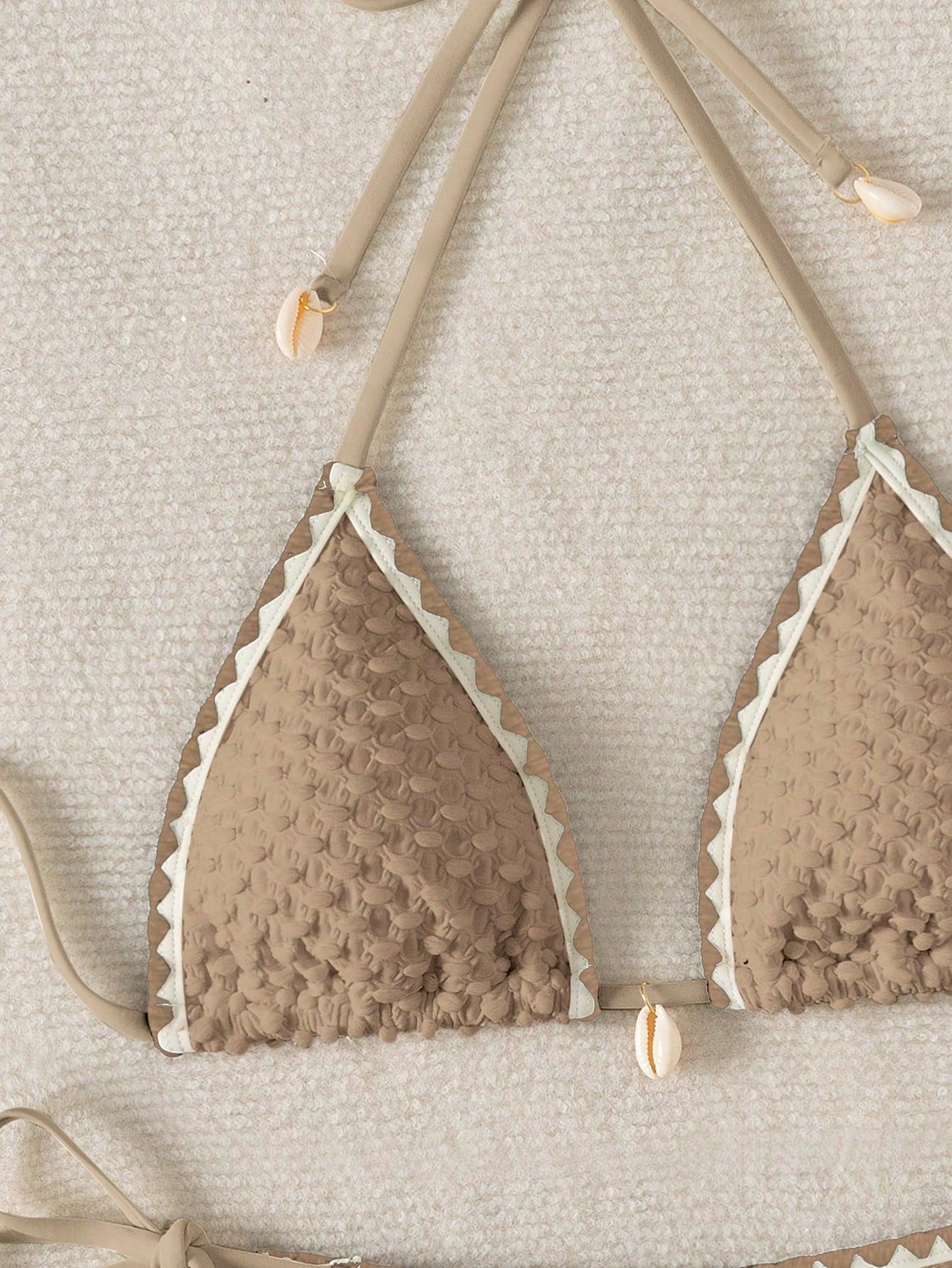 brązowa GÓRA OD BIKINI