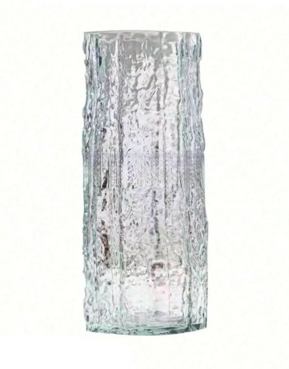 szklany okrągły  wazon