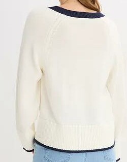 SWETER DAMSKI SEREK V REGULAR