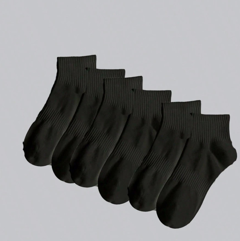 czarne skarpetki 15-pack