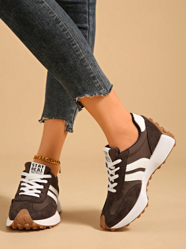 SZNUROWANE BUTY SPORTOWE 