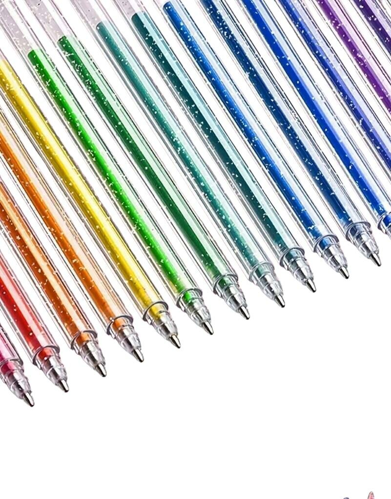 BROKATOWE DŁUGOPISY 35-PACK