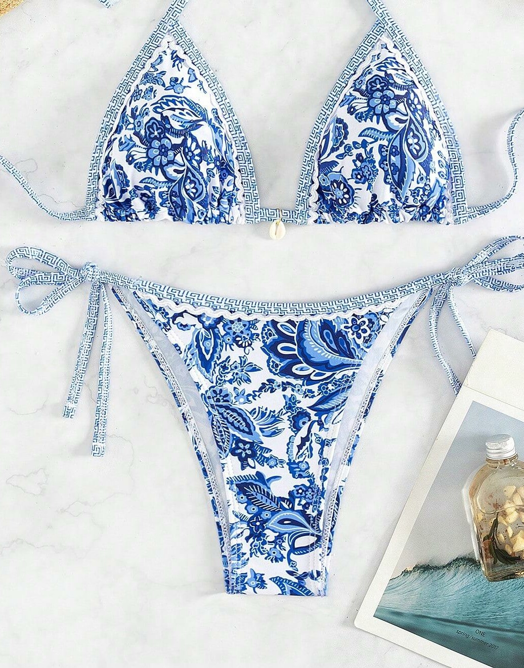 dół od bikini wzór 