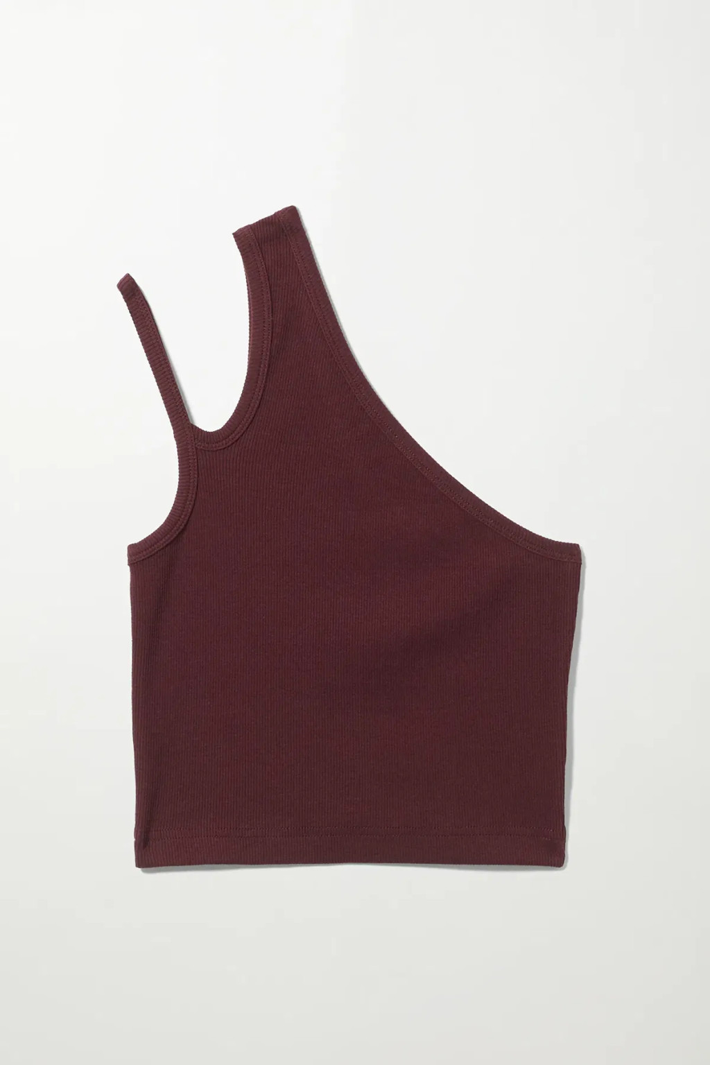 CROP TOP PRĄŻKI WYCIĘCIE
