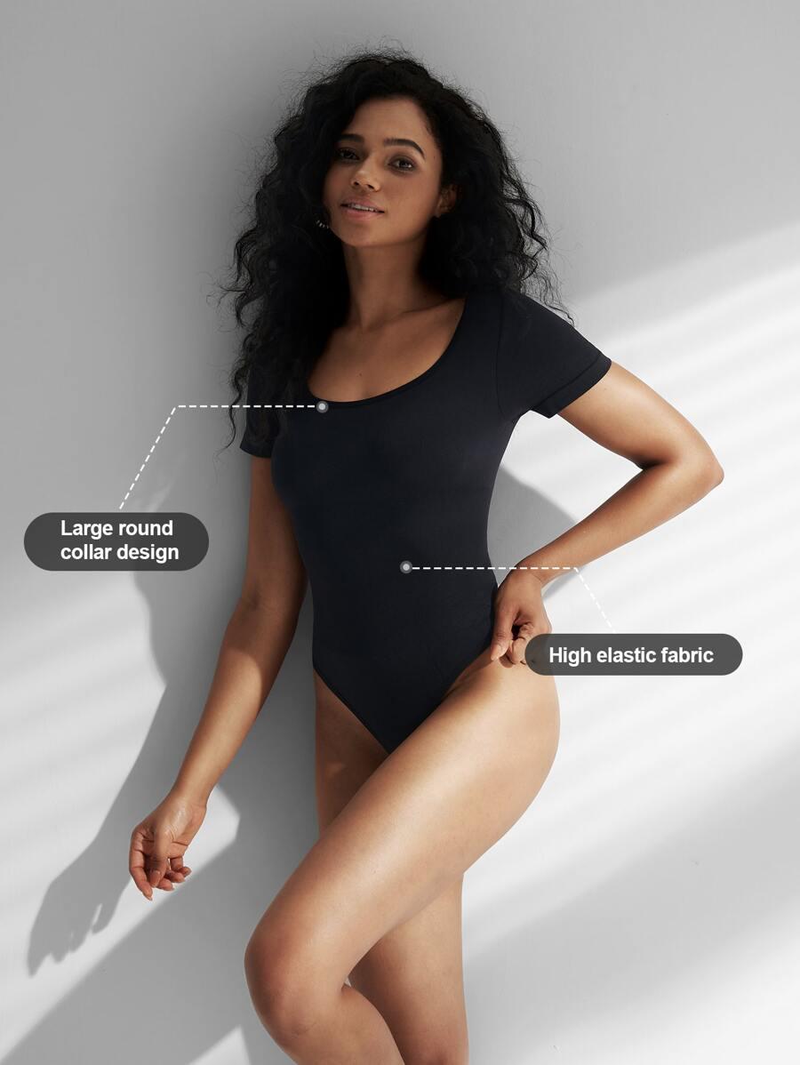 CZARNE MODELUJĄCE BODY 