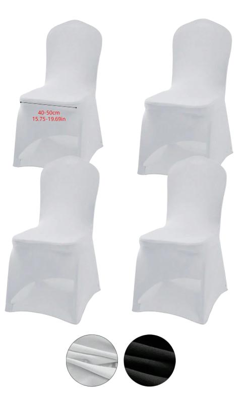 pokrowce na krzesła 4-pack