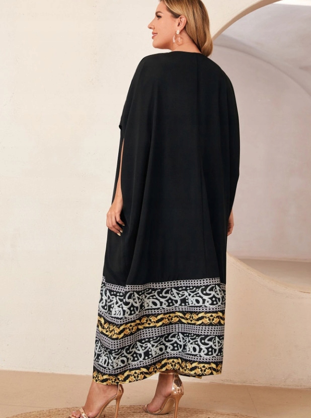 MAXI SUKIENKA V NECK 