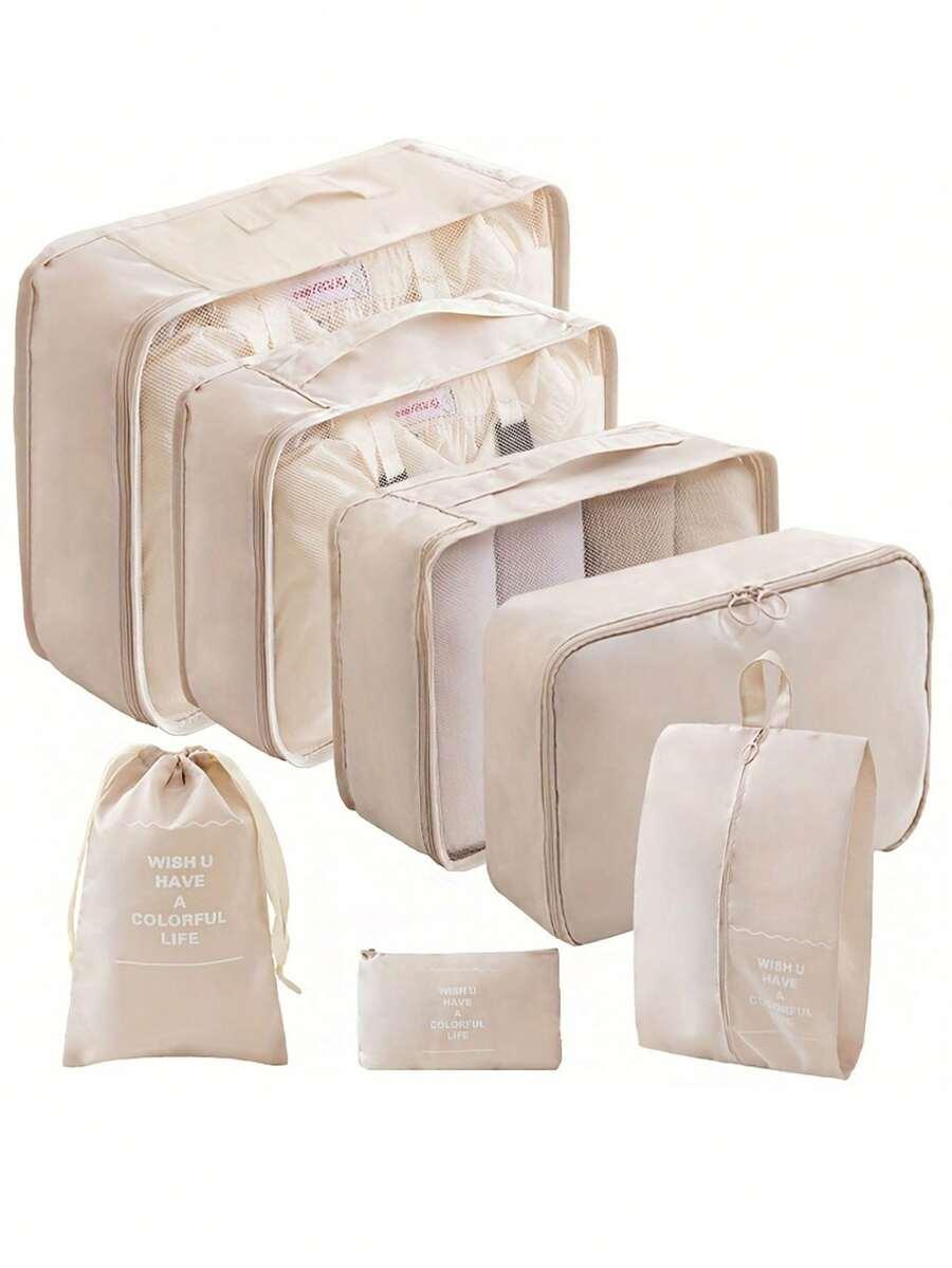 beżowa torba organizer 7-pack
