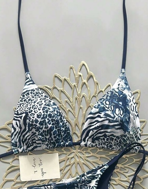 GÓRA OD BIKINI ANIMAL PRINT