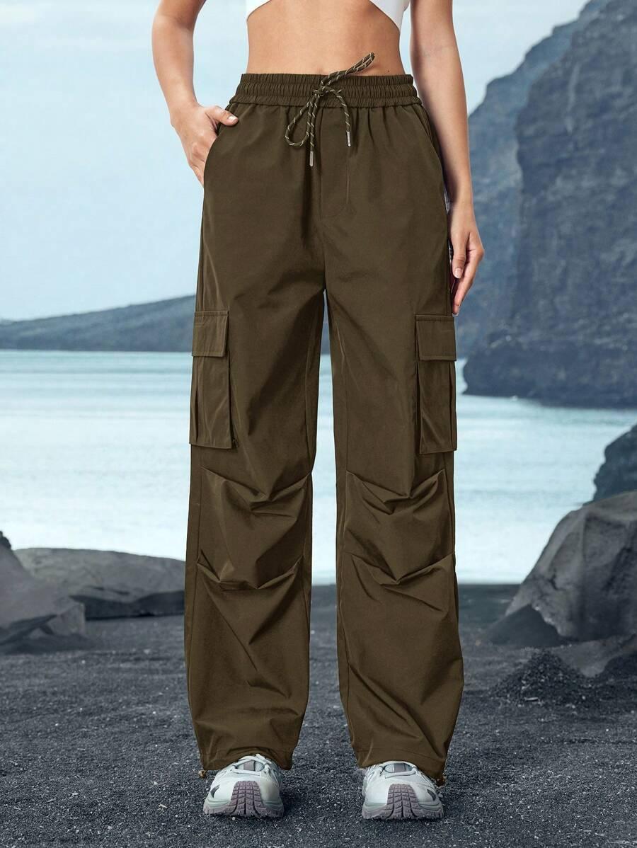 zielone spodnie casual