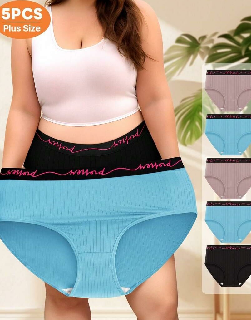 majtki prążki 5-pack