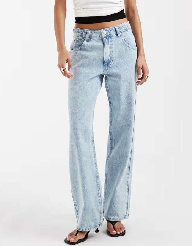 NIEBIESKIE SPODNIE JEANS