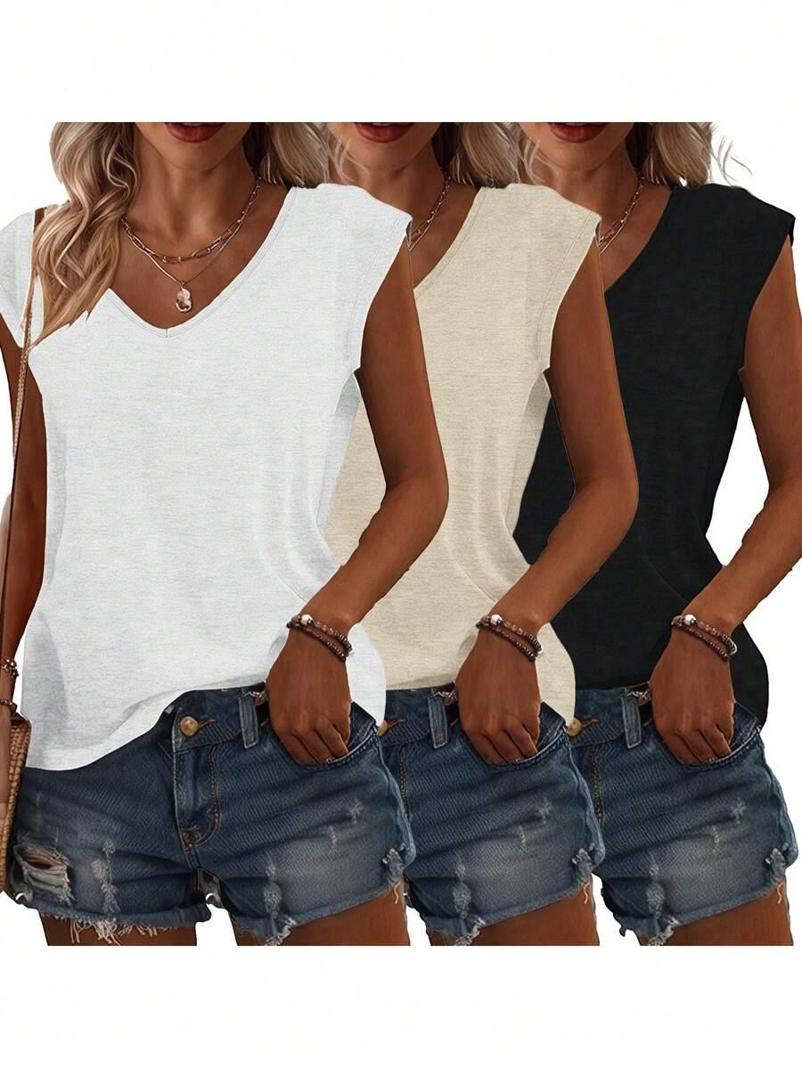 t-shirt krótki rękaw 3-pack